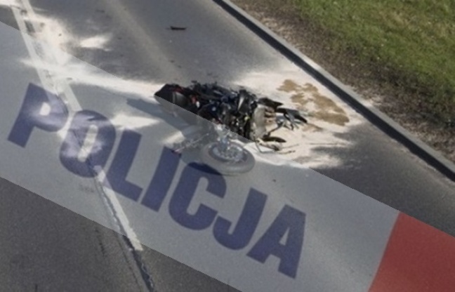 Tragiczna śmierć motocyklisty w Zielonej Górze