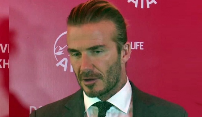 David Beckham w roli ambasadora zdrowego stylu życia