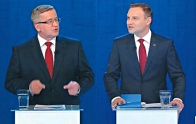 TVN-owska debata Dudy i Komorowskiego