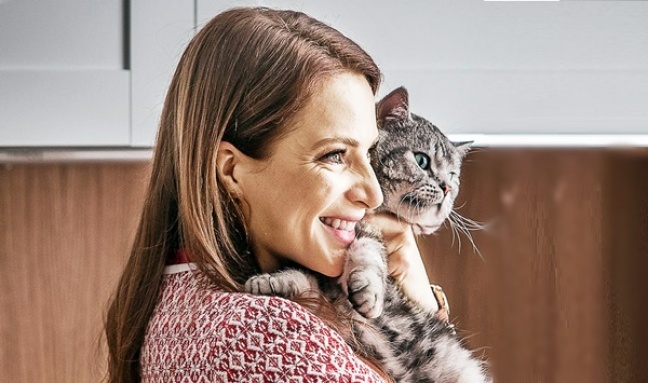 Anna Dereszowska: Koty dają mi dużo radości.