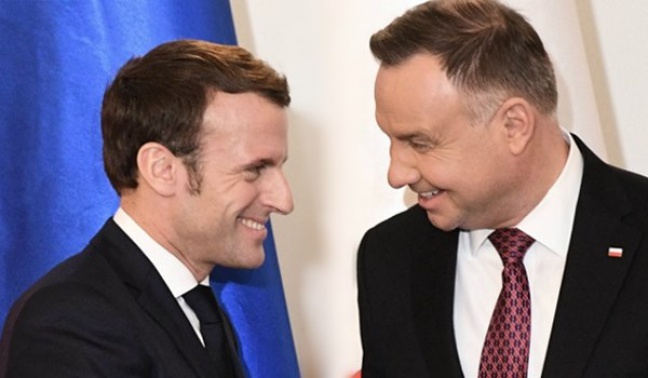 Emmanuel Macron o łamaniu praworządności w Polsce