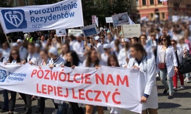 Wyborcy PiS popierają strajk lekarzy