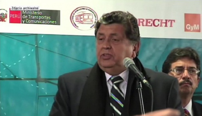 Były prezydent Peru Alan Garcia popełnił samobujstwo
