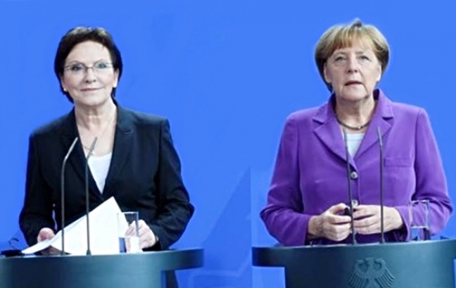 Merkel: Chcę współpracować z Kopacz tak dobrze jak z Tuskiem 