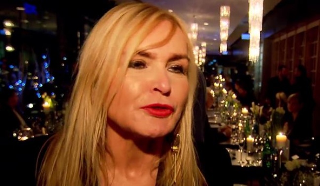 Monika Olejnik zachwycona występem orkiestry Radzimira Dębskiego.