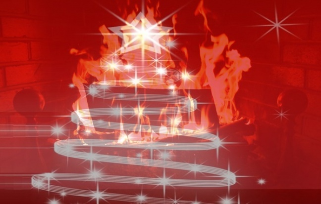 Wspomnienia przy kominku O Bożym Narodzeniu