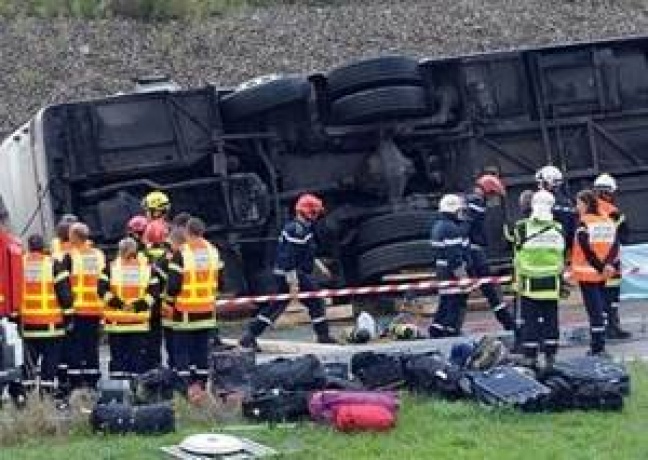 Są ofiary wypadku polskiego autokaru we Francji