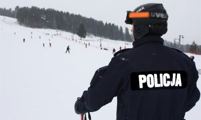 Policjanci na nartach będą pilnować porządku podczas ferii