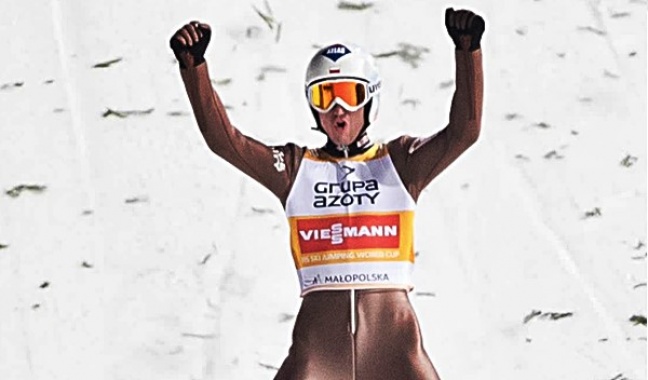 PŚ w skokach, trzecia pozycja polaków