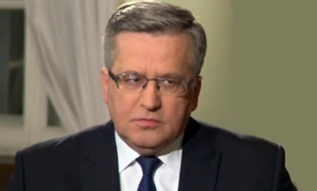 Komorowski komentuje sytuacje w Polsce po zabójstwie Adamowicza