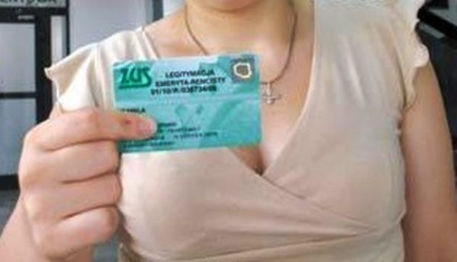 Zmiany na legitymacji emeryta i rencisty