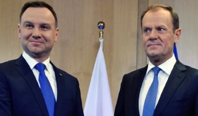 Spotkanie Dudy i Tuska. O czym rozmawiali?