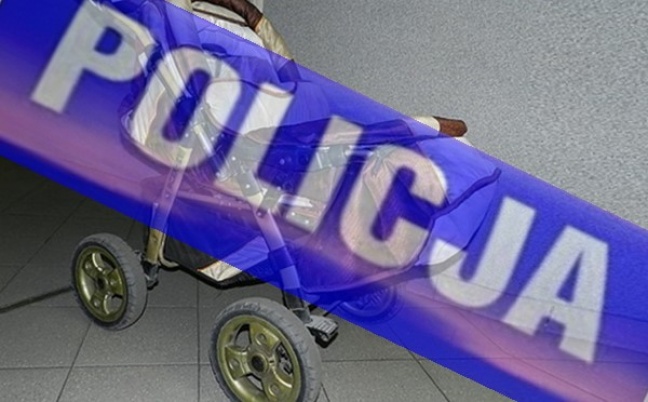 Mając pod opieka maleńkie dziecko upił się i zasnął pod sklepem