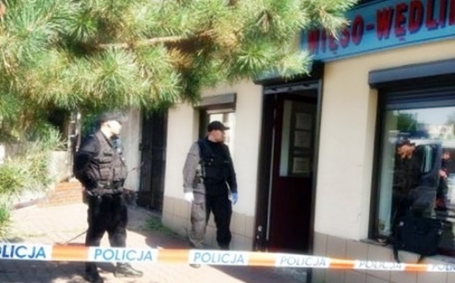 Oddał strzał do ekspedientki w mięsnym
