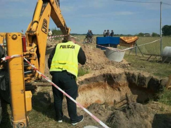 Nieprzewidziane nieszczęście przy wykopie studni