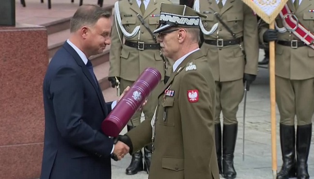 A. Duda wręczył nominacje generalskie