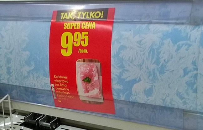 Biedronka i karkówka za 9,95