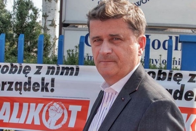 Palikot pod rozgłośnią Radio Maryja
