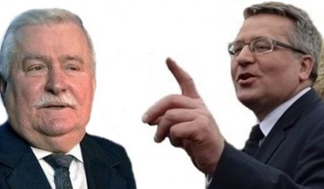 Czym się martwi Lech Wałęsa, a z czego cieszy się Bronisław Komorowski?