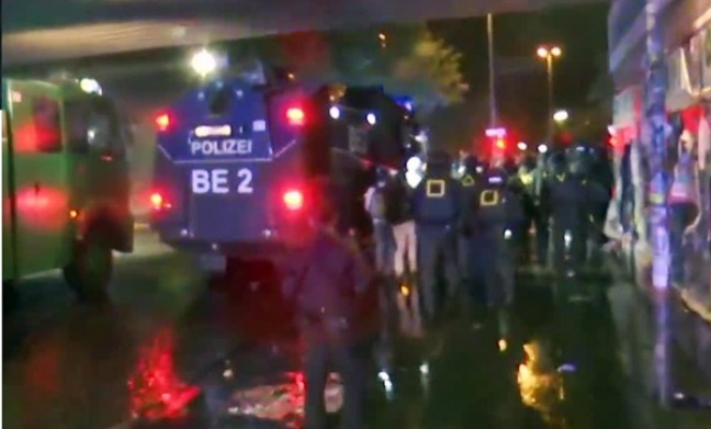 Hamburg - zamieszki w związku ze szczytem G20, niespokojnie do samego końca.