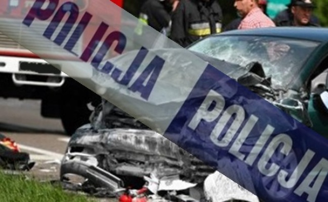 Małżeństwo zginęło w zderzeniu czołowym