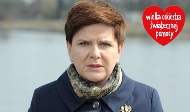 Beata Szydło o WOŚP