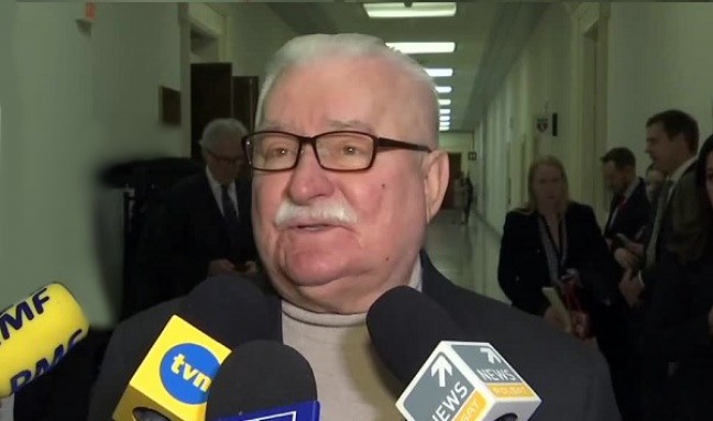 Nowa rzecz, przetrenujemy, zobaczymy&quot;. L. Wałęsa o &quot;opozycyjnym&quot; Senacie