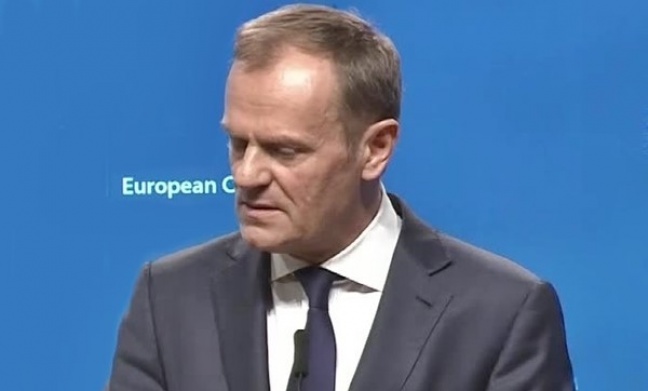 Co na konferencji prasowej do swoich kolegów z Polski powiedział Donald Tusk?