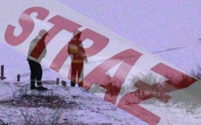 Znalazł ciało brata pod lodem rozlewiska