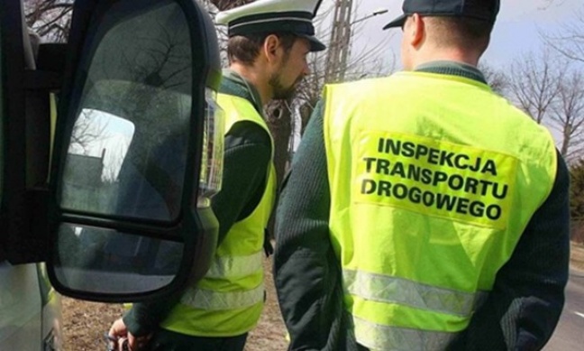 Protest pracowników Inspekcji Transportu Drogowego