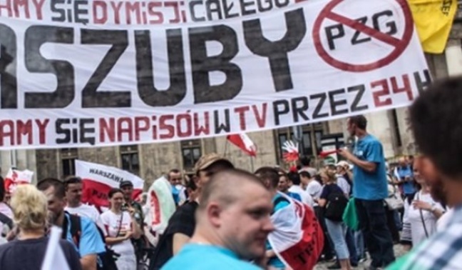 Manifestacja osób niesłyszących