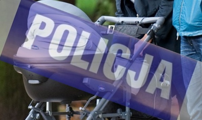 Pijani rodzice na spacerze z maleńkim dzieckiem