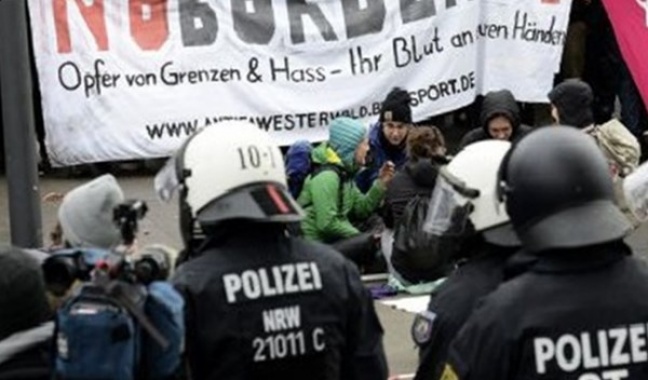 W Niemczech trwają zamieszki i starcia z policją